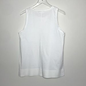 Everlane Tops - Everlane | White Sleeveless Cotton Tank Top M Everlane Tops - Everlane | White Sleeveless Cotton Tank Top M